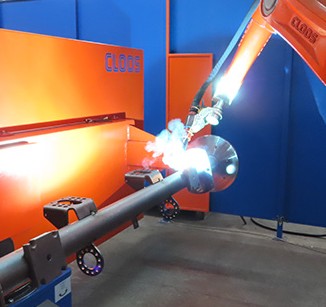 CLOOS Roboter-Kompaktanlage C30